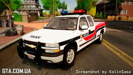 Chevrolet Silverado 1500 Liberty City Police Paintjob [ELS]